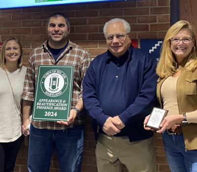 Photo of the winners of the 2024 Phoenix Appearance and Beautification Award in Bel Air, Maryland