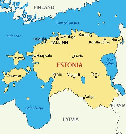 81957489-republic-of-estonia-vector-map